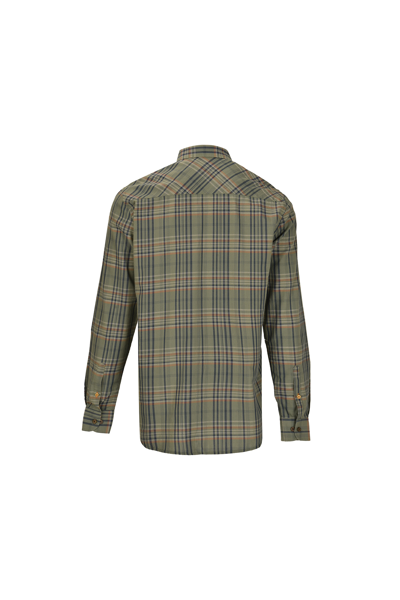 پیراهن آستین بلند چهارخانه