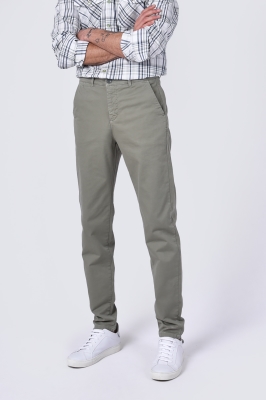 شلوار کتان اسلیم فیت