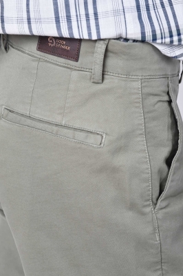 شلوار کتان اسلیم فیت