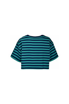 تیشرت کراپ گلدوزی دار