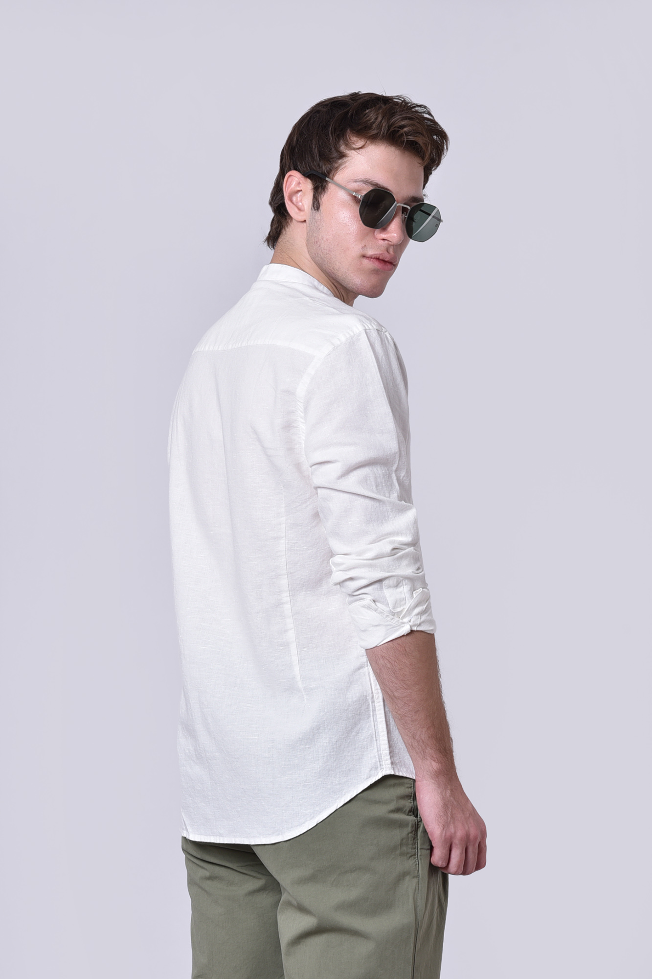 پیراهن یقه فرنچ