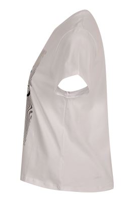 تیشرت آستین کوتاه یقه گرد