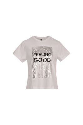 تیشرت آستین کوتاه یقه گرد