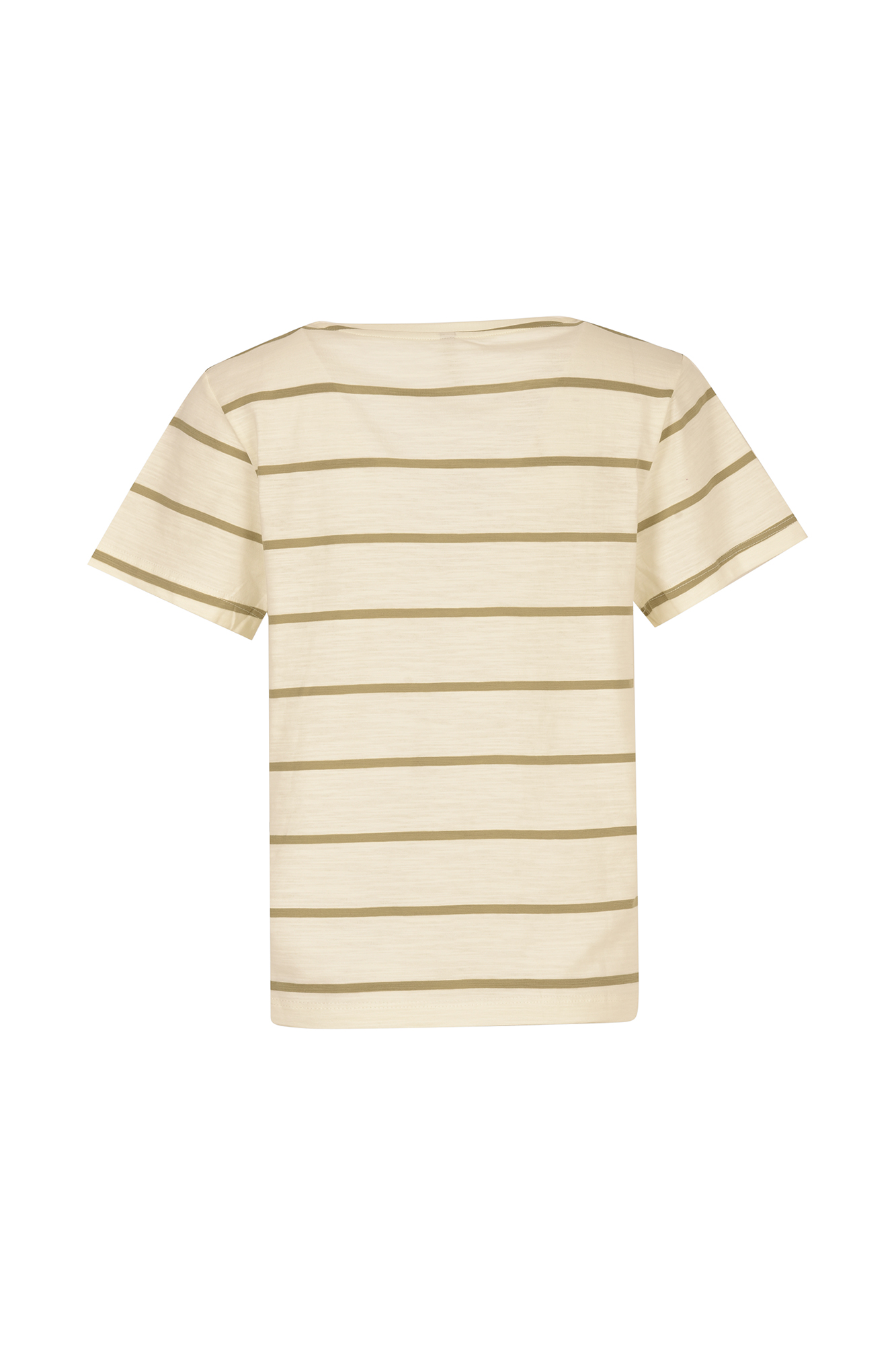 تیشرت آستین کوتاه یقه هفت راه راه