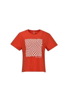 تیشرت آستین کوتاه چاپی