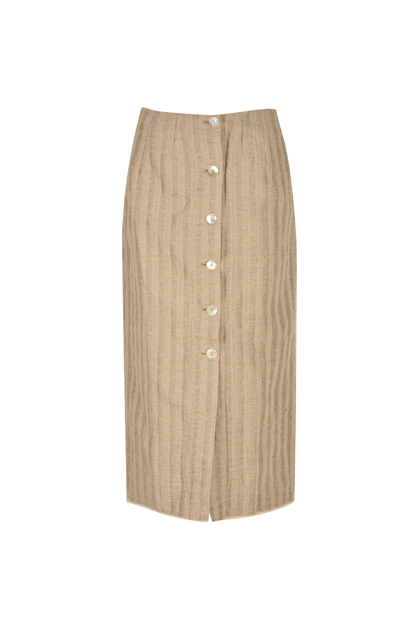 دامن بلند پیش دکمه دار