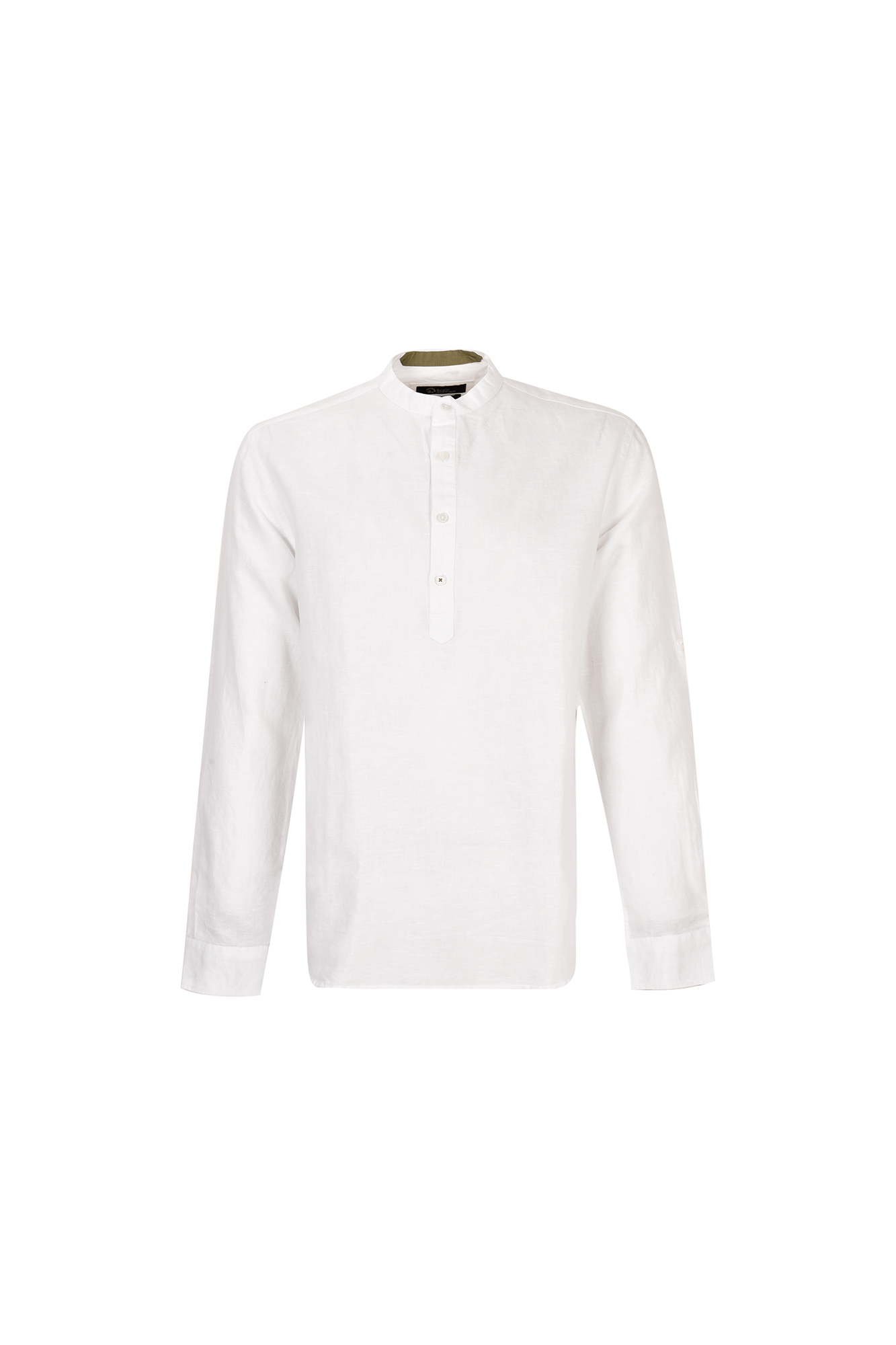 پیراهن آستین بلند یقه فرنچ جلو بسته