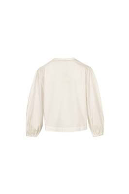 شومیز آستین بلند گلدوزی دار