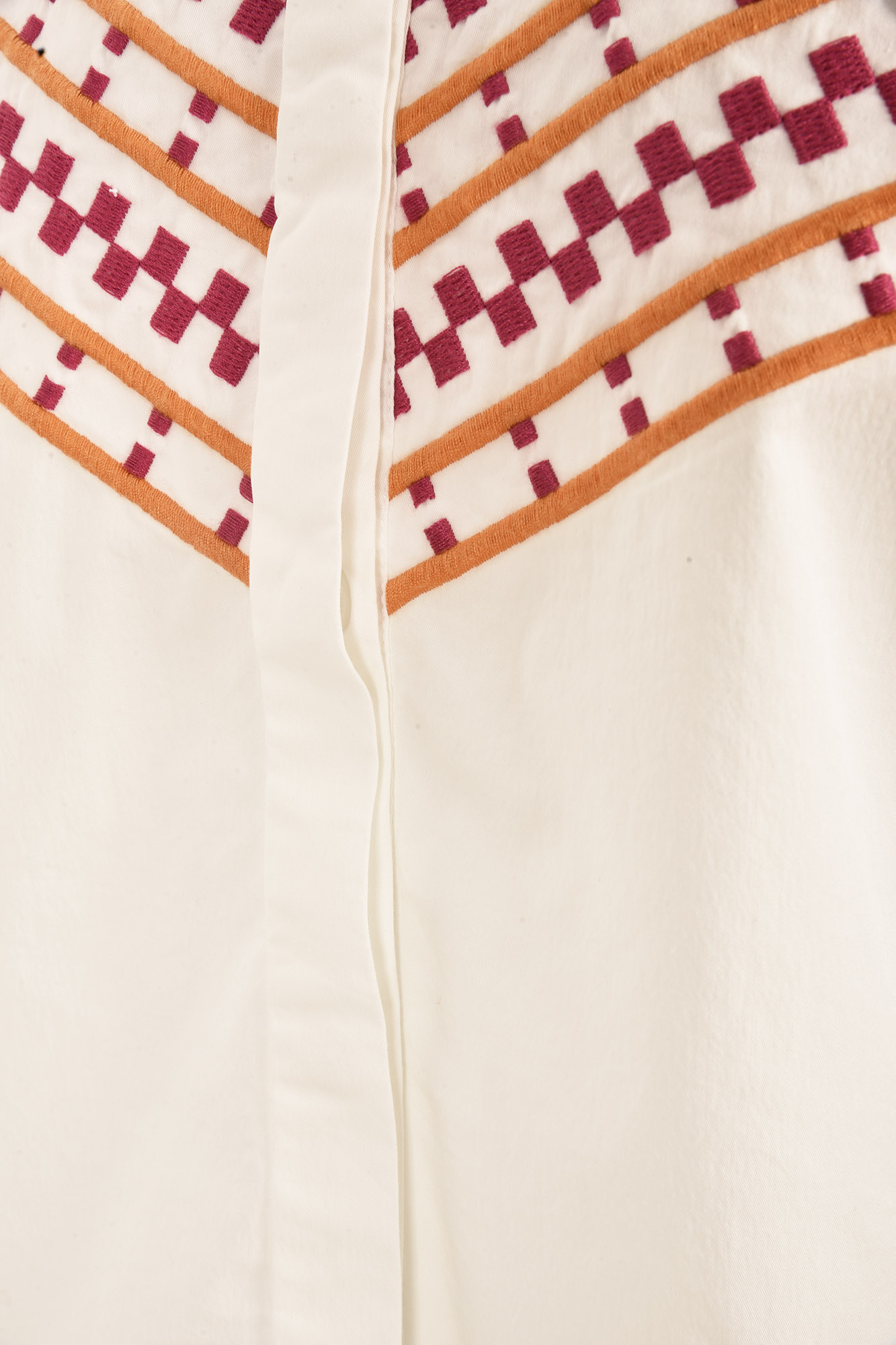 شومیز آستین بلند گلدوزی دار