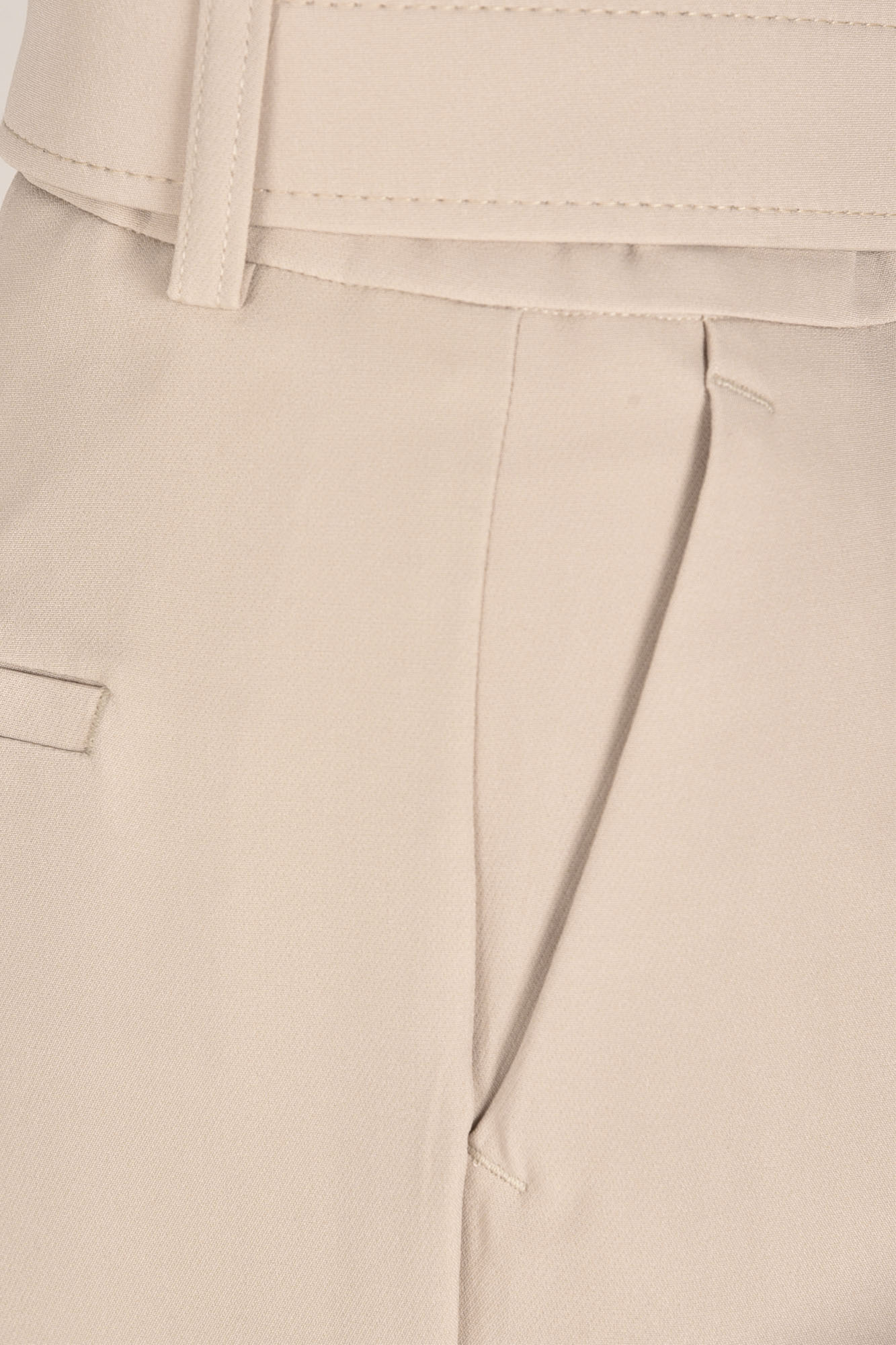 شلوار تک پیلی کمربند دار