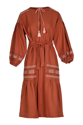 مانتو گلدوزی دار