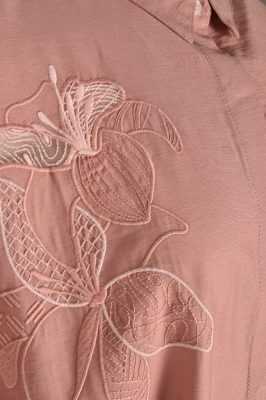 پیراهن کوتاه گلدوزی دار