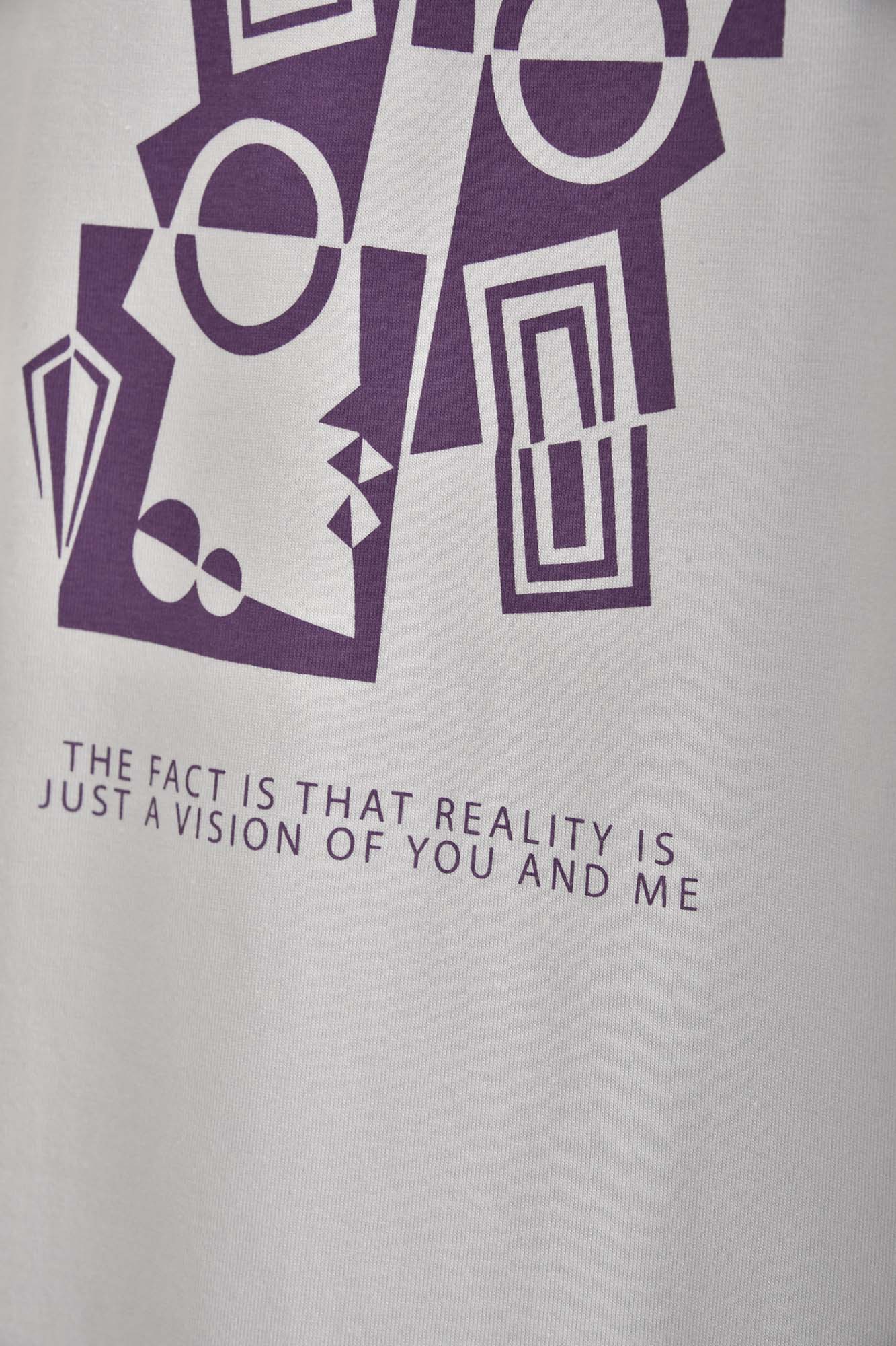 تیشرت آستین کوتاه چاپی