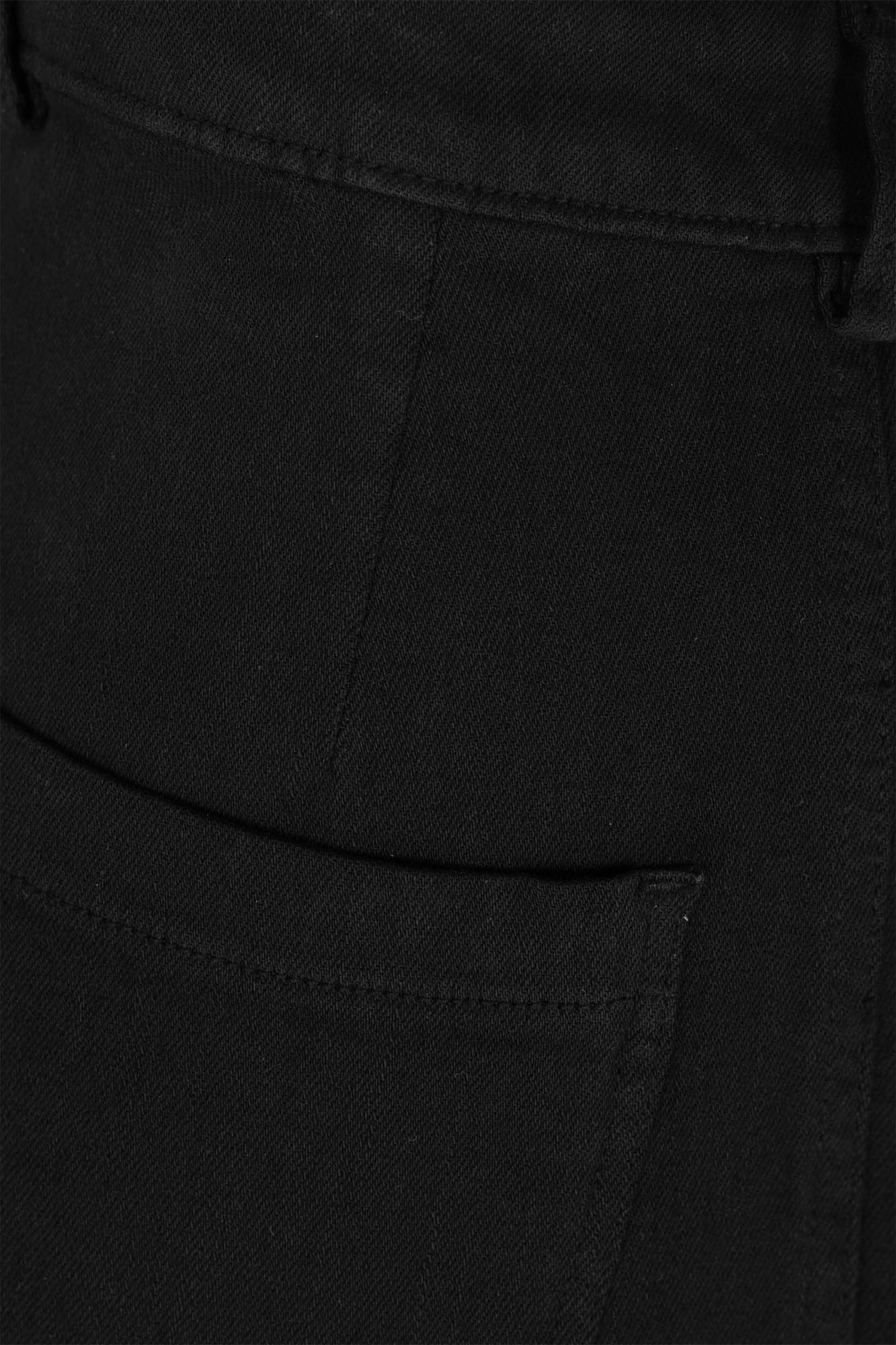 شلوار کتان واید چاکدار