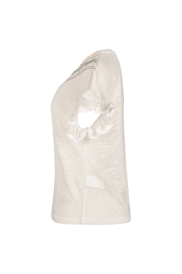 تاپ تیشرتی گلدوزی دار