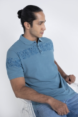 پولوشرت آستین کوتاه چاپی