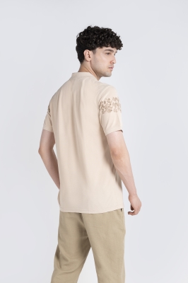 پولوشرت آستین کوتاه چاپی