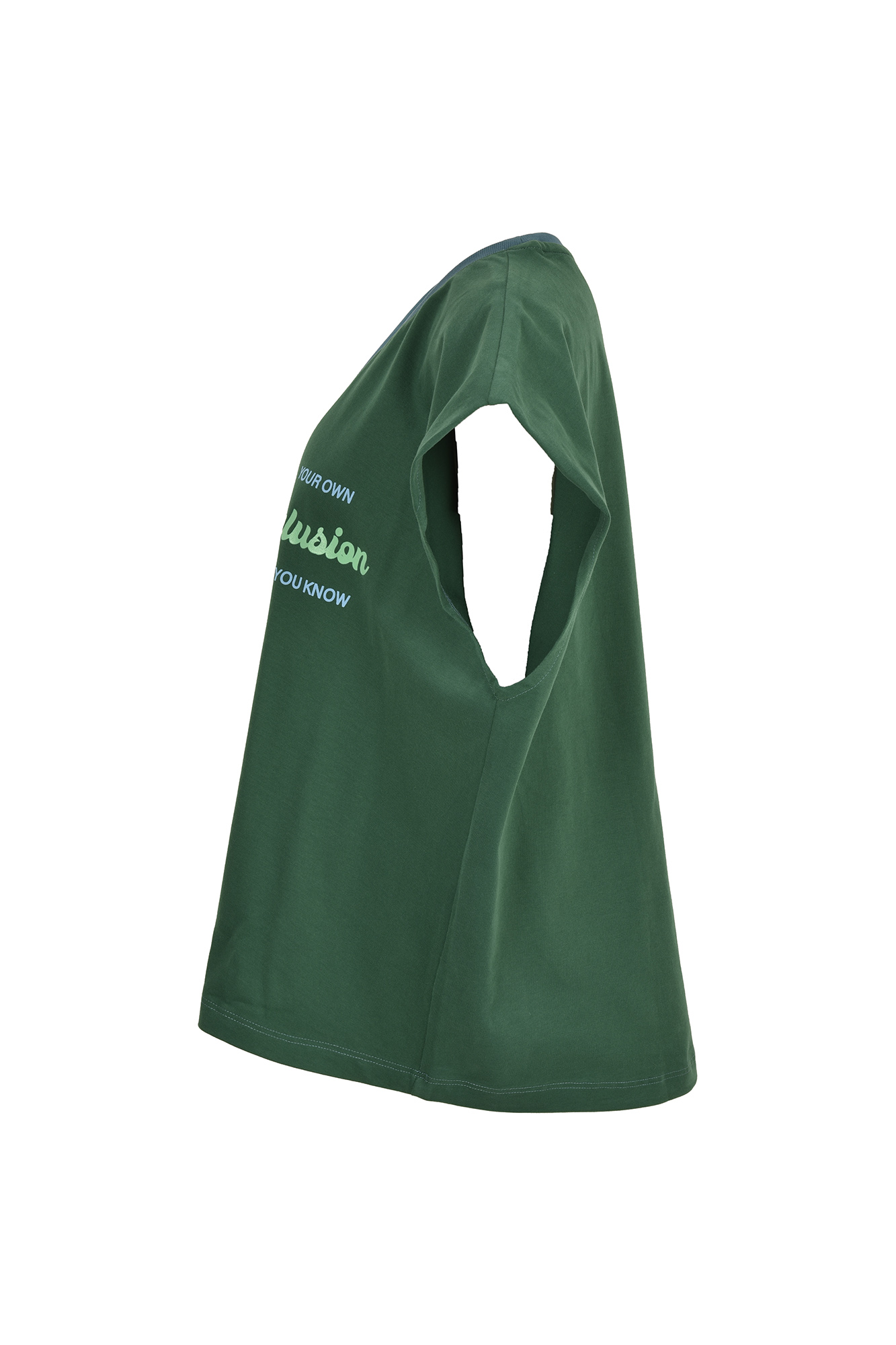 تاپ تیشرتی دو رنگ چاپی