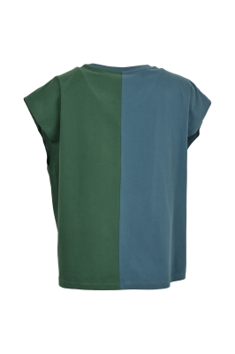 تاپ تیشرتی دو رنگ چاپی