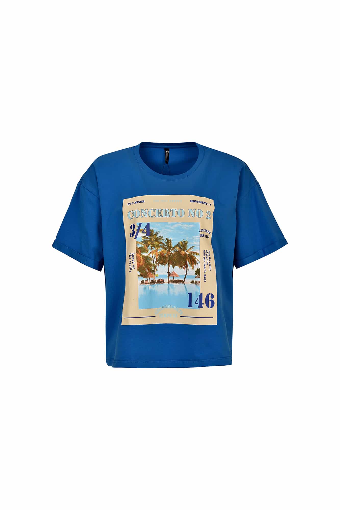 تیشرت آستین کوتاه چاپی