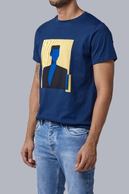 تیشرت مردانه آستین کوتاه چاپی کد 3453