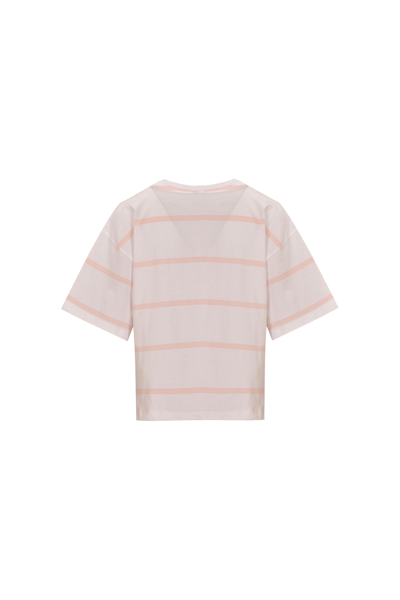 تیشرت راه راه گلدوزی دار