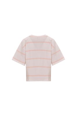 تیشرت راه راه گلدوزی دار