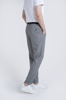 شلوار پارچه ای اسلیم دمپا دوبل