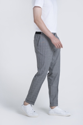 شلوار پارچه ای اسلیم دمپا دوبل