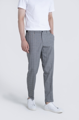 شلوار پارچه ای اسلیم دمپا دوبل