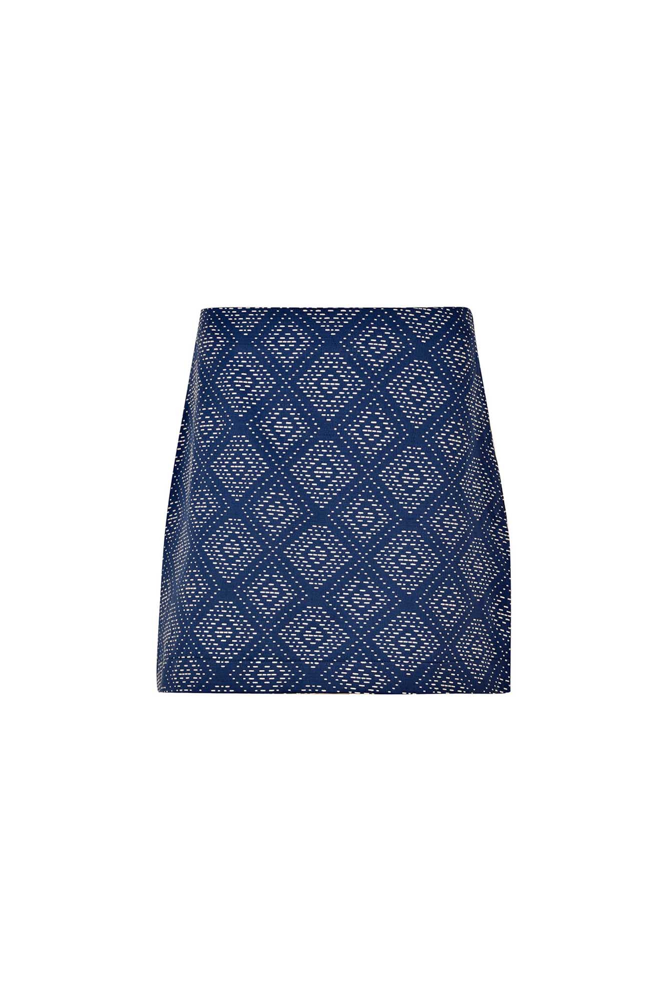 دامن کوتاه ژاکارد