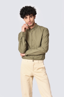 پیراهن آستین بلند راه راه