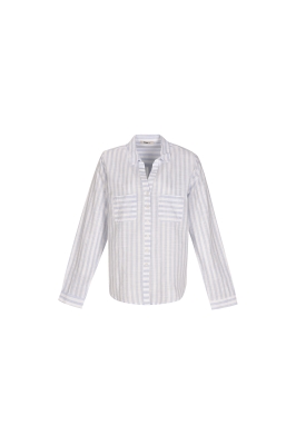 شومیز آستین بلند راه راه