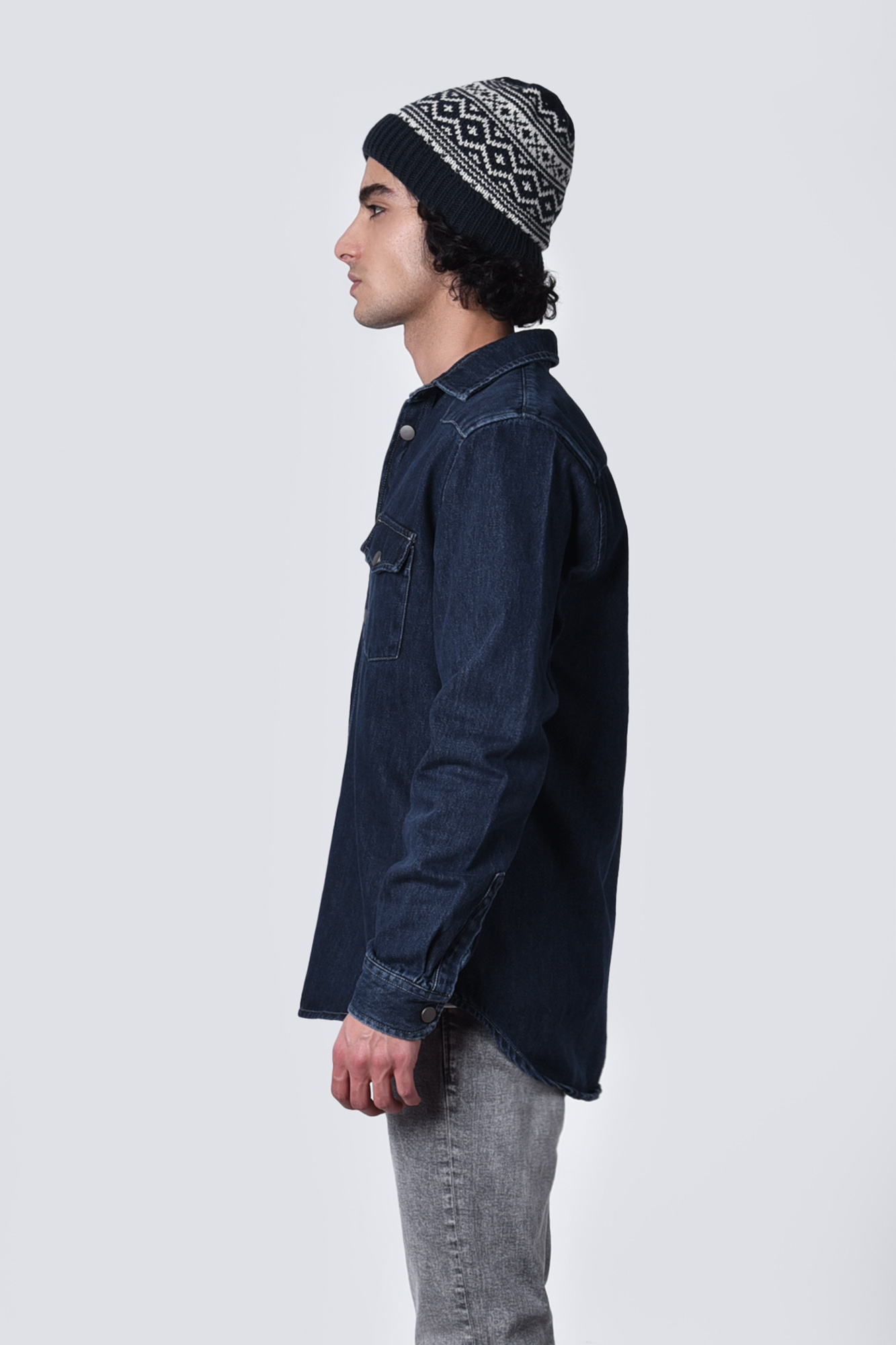 پیراهن آستین بلند جین