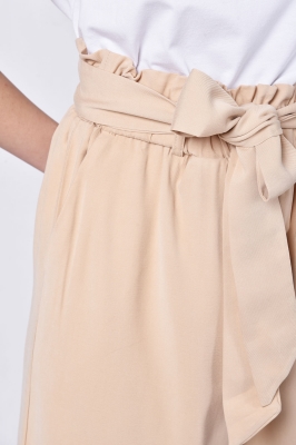 شلوار پارچه ای کمردار