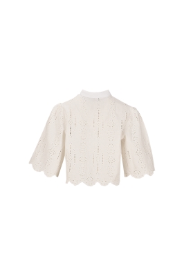 شومیز کراپ گلدوزی دار