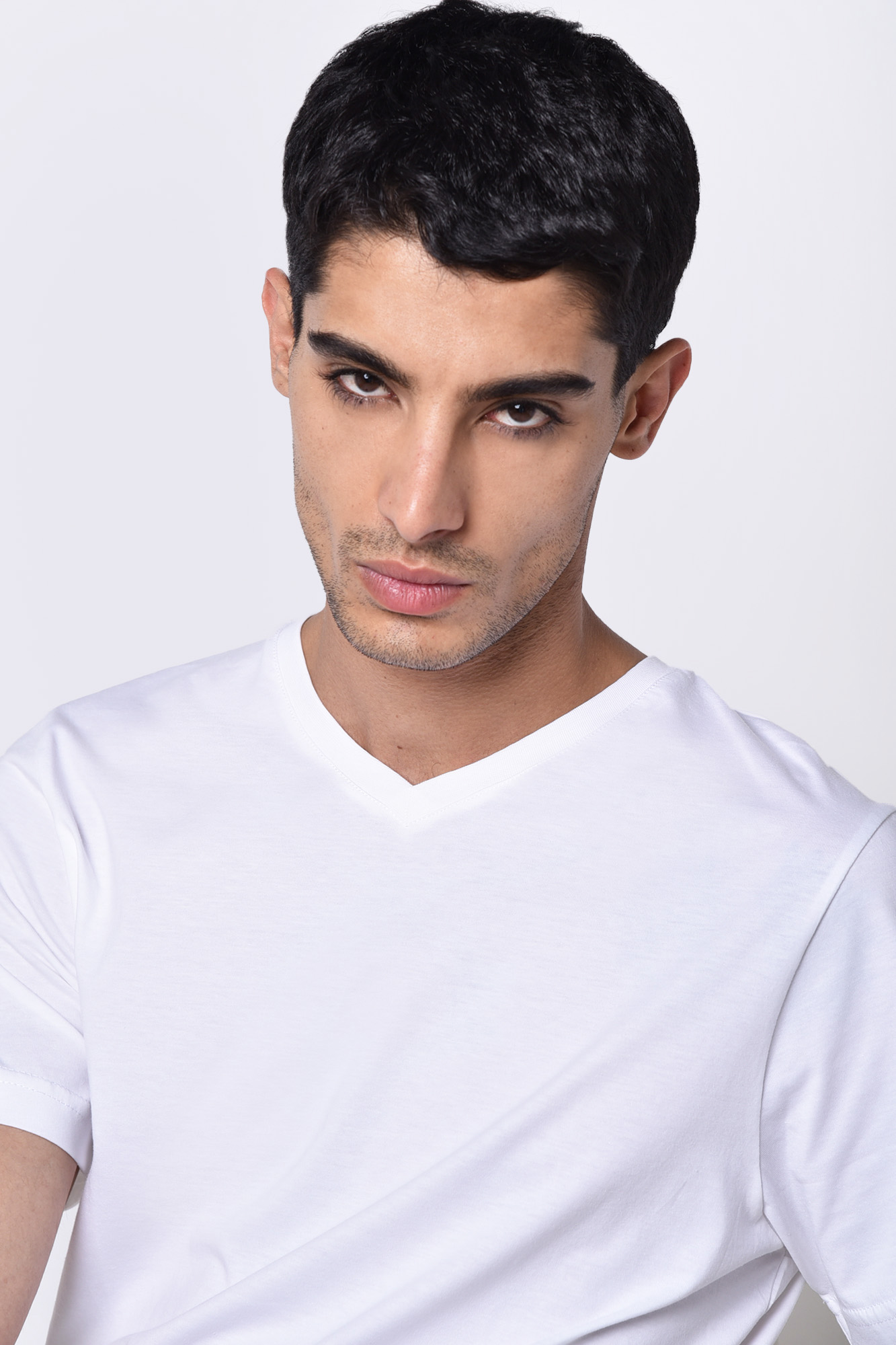 تی شرت یقه هفت بیسیک