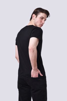 تی شرت یقه هفت بیسیک