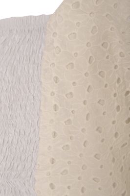 بلوز کراپ خامه دوزی