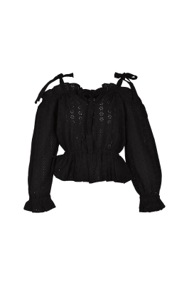 بلوز آف شولدر آستین بلند