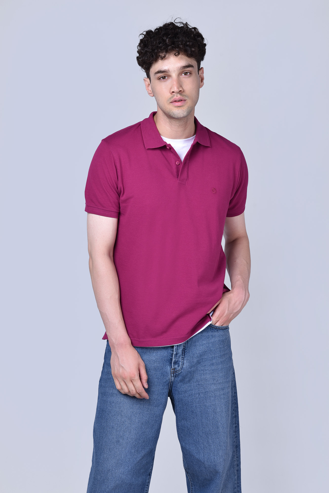 پولوشرت آستین کوتاه بیسیک