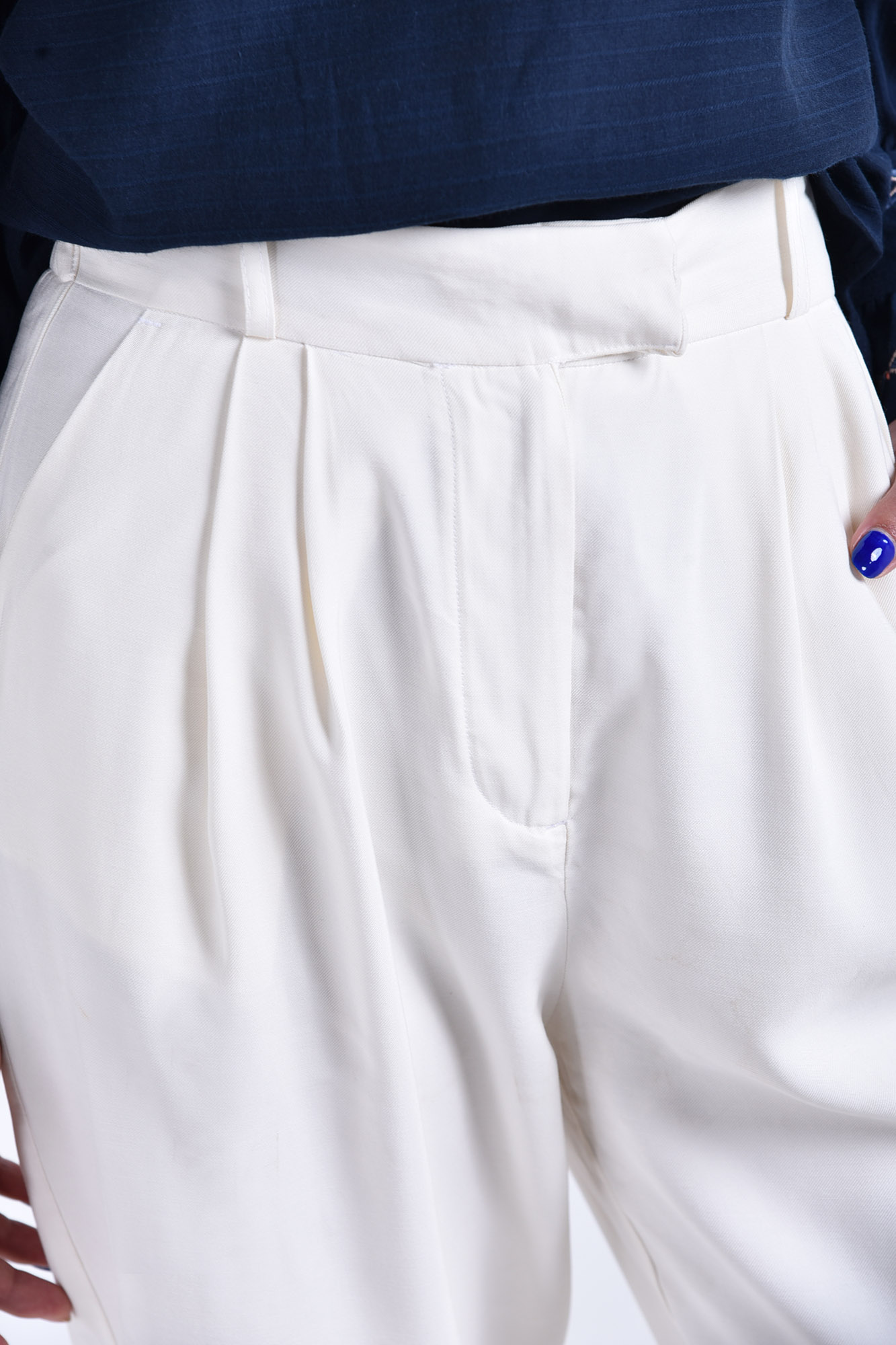 شلوار پارچه ای پیلی دار