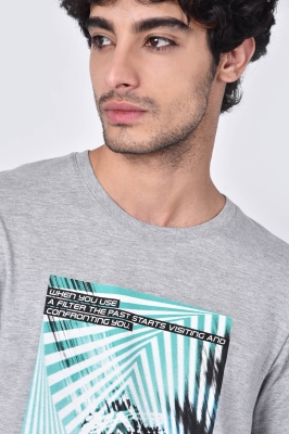 تیشرت آستین کوتاه چاپی