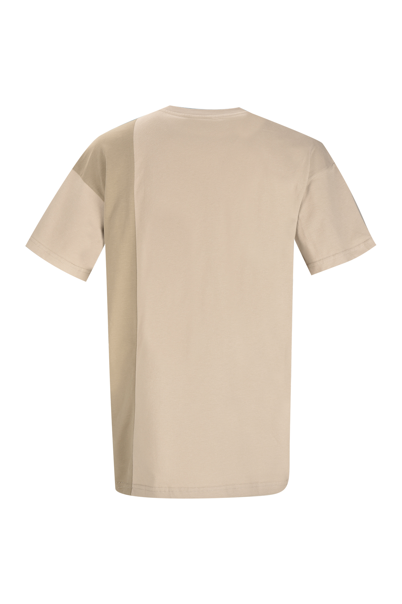 تیشرت آستین کوتاه ترکیبی