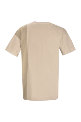 تیشرت آستین کوتاه ترکیبی