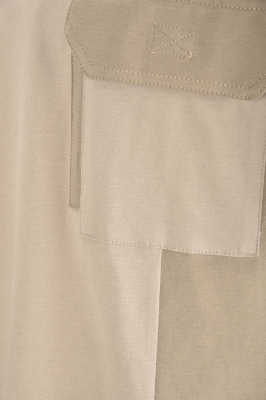 تیشرت آستین کوتاه ترکیبی