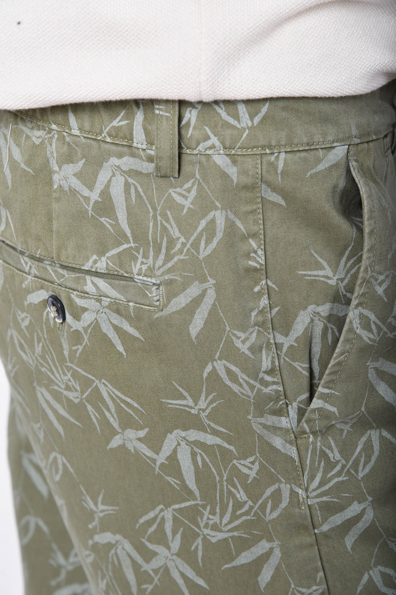 شلوارک کتان چاپی