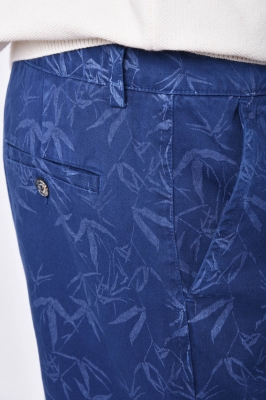 شلوارک کتان چاپی