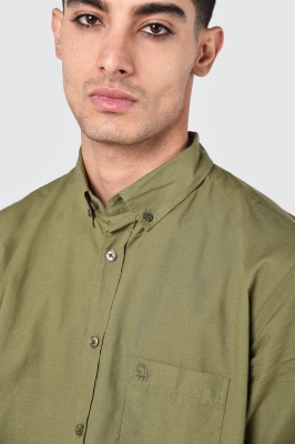 پیراهن آستین کوتاه یقه دار