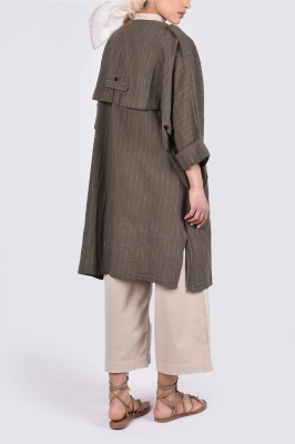 مانتو کیمونو راه راه